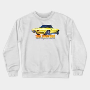 1967 Chevrolet Corvette Stingray Convertible Crewneck Sweatshirt